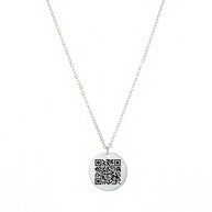 Close up of 925 silver square pendant showing precision laser engraving surface
model-wearing-925-silver-engraved-square-pendant-necklace
Woman wearing 925 silver engraved square pendant necklace as a bespoke statement piece
layered-925-silver-square-pendant