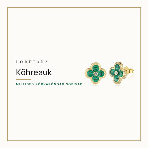 Kõhreauk — Millised kõrvarõngad sobivad · Loretana