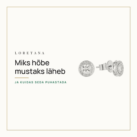 Miks hõbe mustaks läheb — Ja kuidas seda puhastada · Loretana