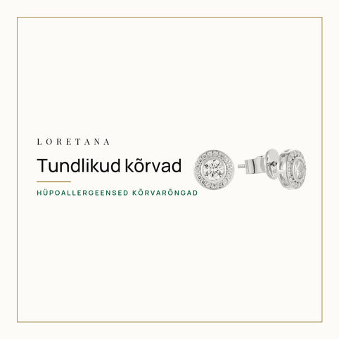 Tundlikud kõrvad — Hüpoallergeensed kõrvarõngad · Loretana
