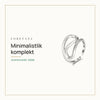 Minimalistlik komplekt — Igapäevane hõbe · Loretana