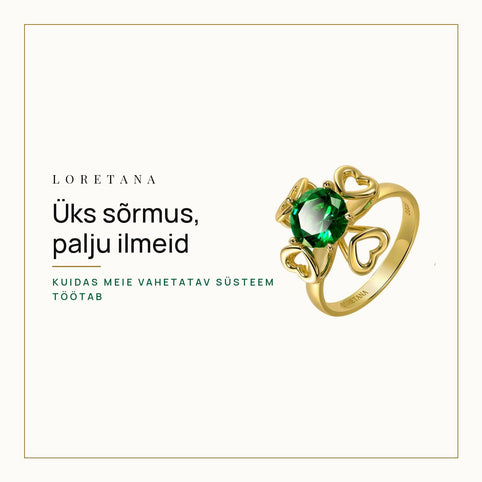 Üks sõrmus, palju ilmeid — Kuidas meie vahetatav süsteem töötab · Loretana