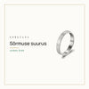 Sõrmuse suurus — Leidke õige · Loretana