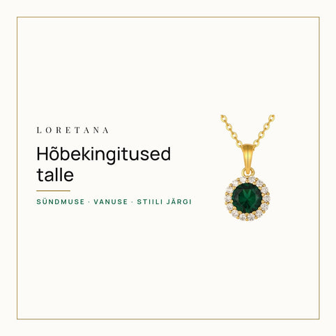Hõbekingitused talle — Sündmuse · Vanuse · Stiili järgi · Loretana
