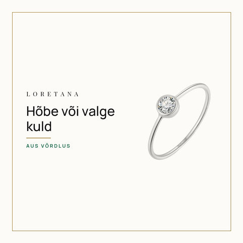 Hõbe või valge kuld — Aus võrdlus · Loretana