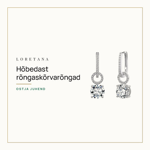 Hõbedast rõngaskõrvarõngad — Ostja juhend · Loretana