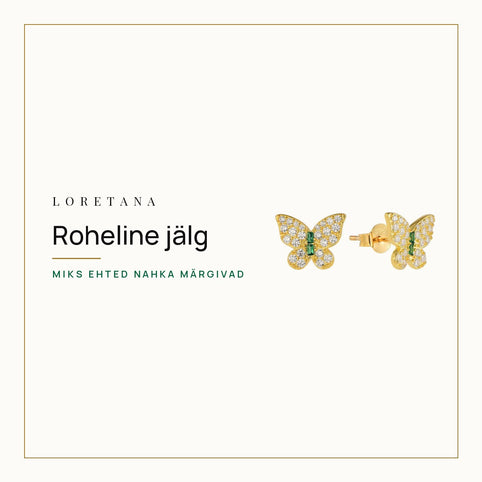 Roheline jälg — Miks ehted nahka märgivad · Loretana